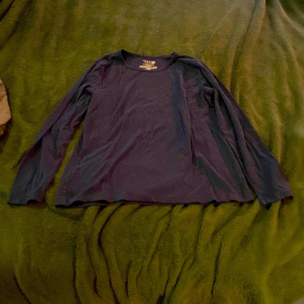 Time and Tru long sleeves blue shirt. Size 2XL